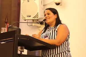 Priscila Torres, organizadora do evento